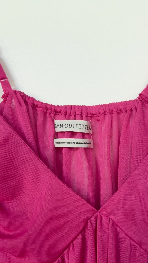 Urban Outfitters Outfitter’s hot pink flowy Tank - Image 4