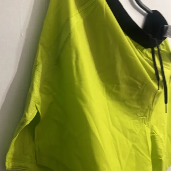 Women's Neon Yellow Shorts - Image 3