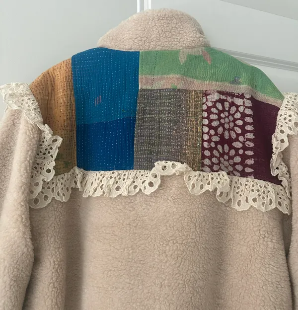Free People Sissel Edelbo, vilma mix kantha jacket #5 - Image 7