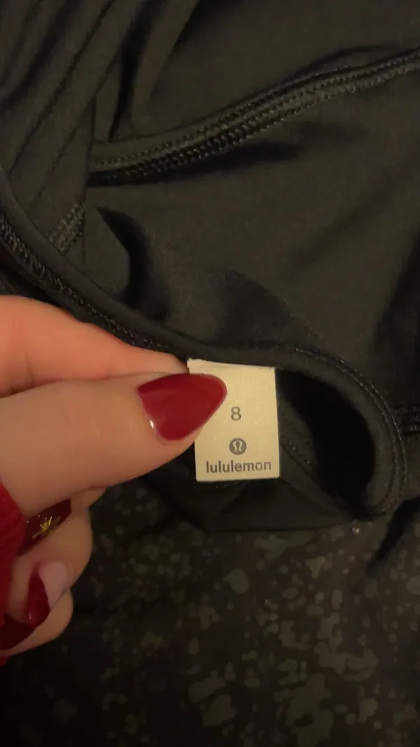 Black Lululemon sports dress 8” - Image 3