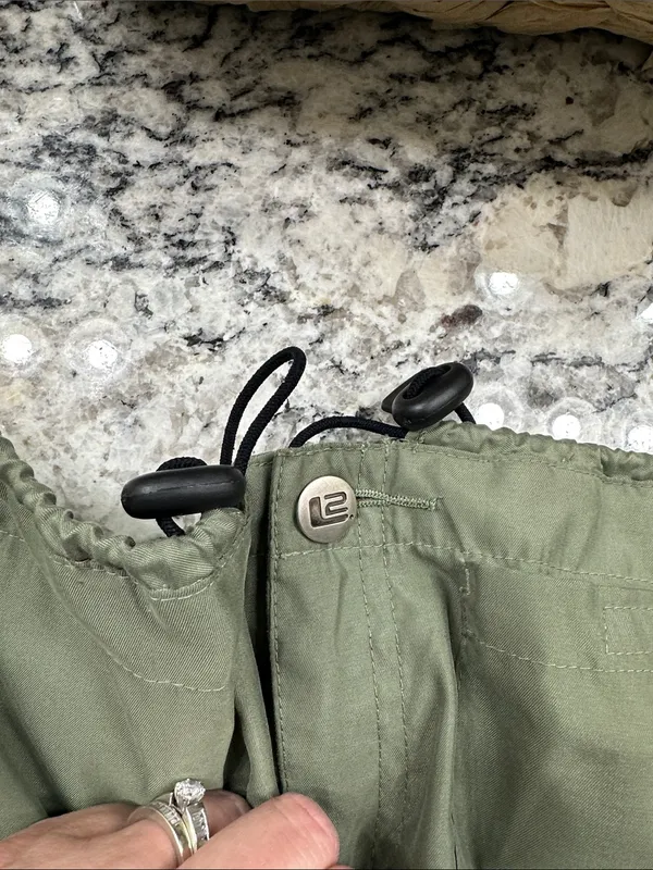 Levi's Olive Green Surf Camp Hybrid Shorts - Image 5