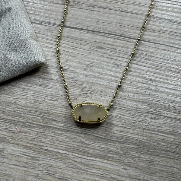 Kendra Scott Gold Pendant Necklace - Image 2