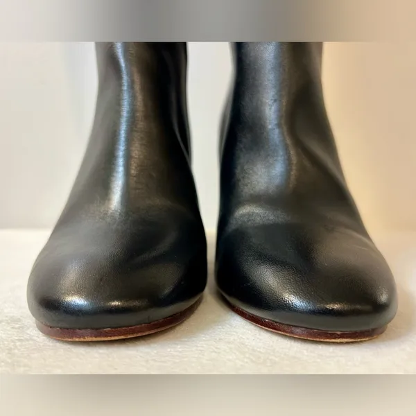 Lands’ End Stanton High Heel Tall Pullon Black Boots Size 9 - Image 6