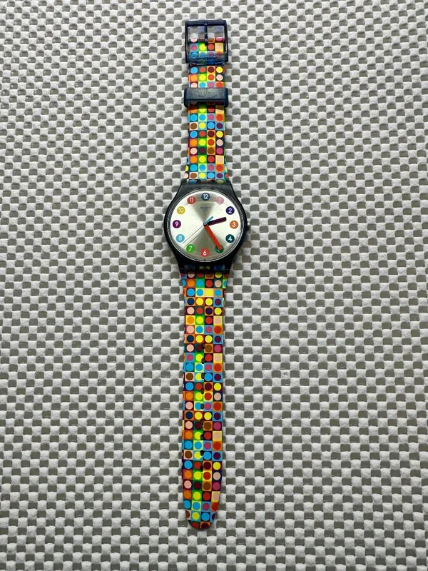 Swatch Watch Rounds and Squares SUON122 Classic 2017 - Image 3