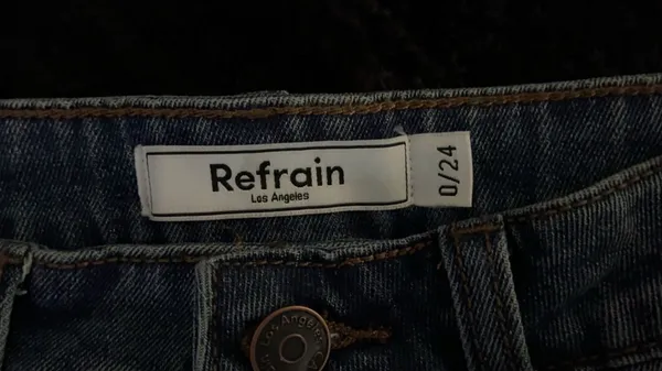 Refrain Denim Skirt Blue Size 0/24 - Image 4