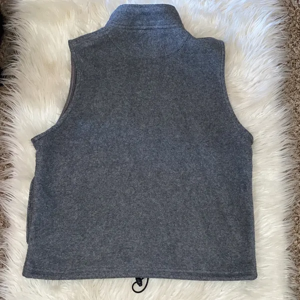 Alpine Tek Gray Zip Up Vest Size M - Image 3