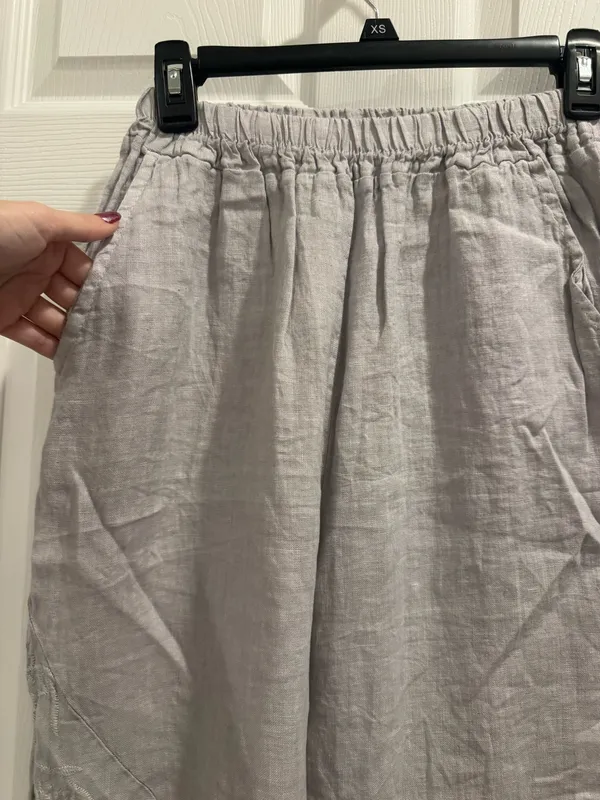 Linen pants Gray - Image 4