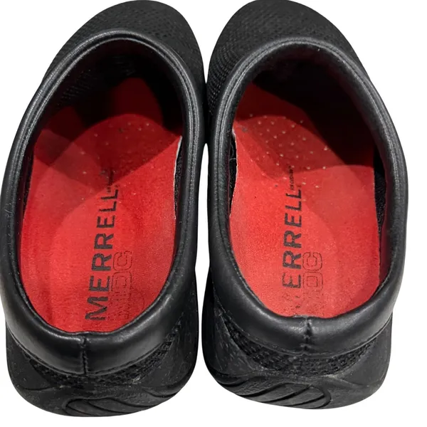 Merrell Encore Breeze Mesh Mule Clogs Women 8 Black Slip On Comfort Shoe Outdoor - Image 8