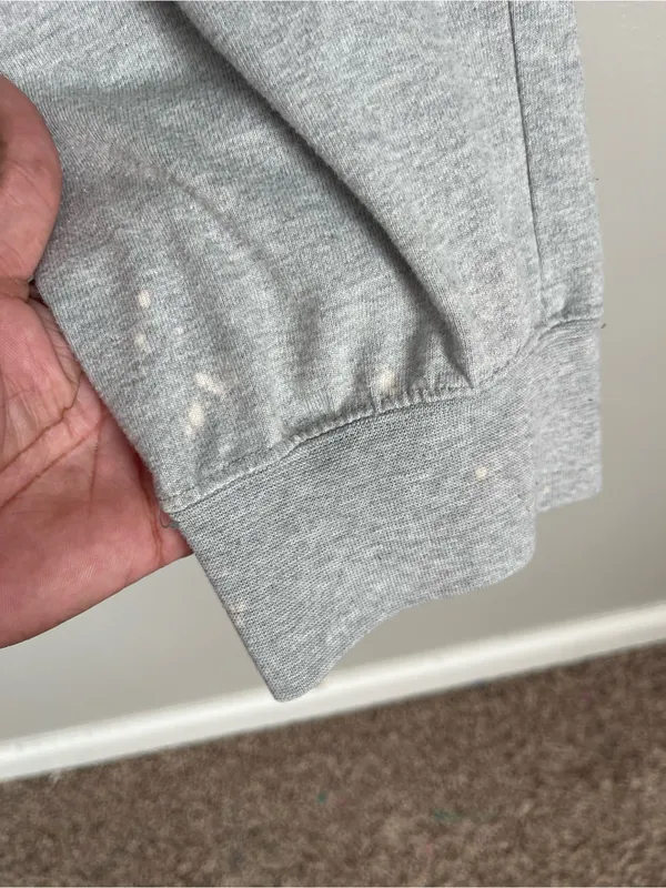 NIKE Heather Gray Joggers Sweatpants Sz L - Image 5