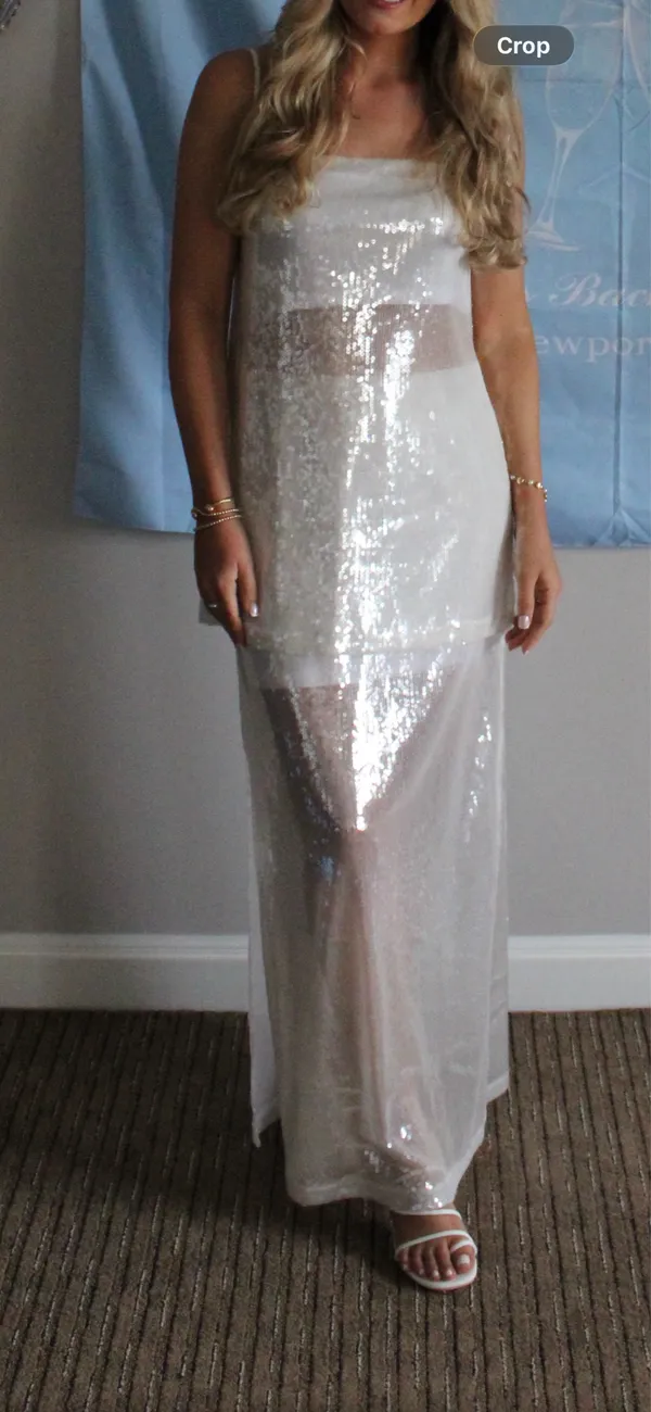 Pedal and Pup Sequin Dress - Image 8