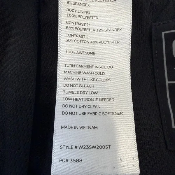 FIGS Black FREEx Lined Zamora High Waisted Womens‎ XL Tall Jogger Scrubs - Image 8