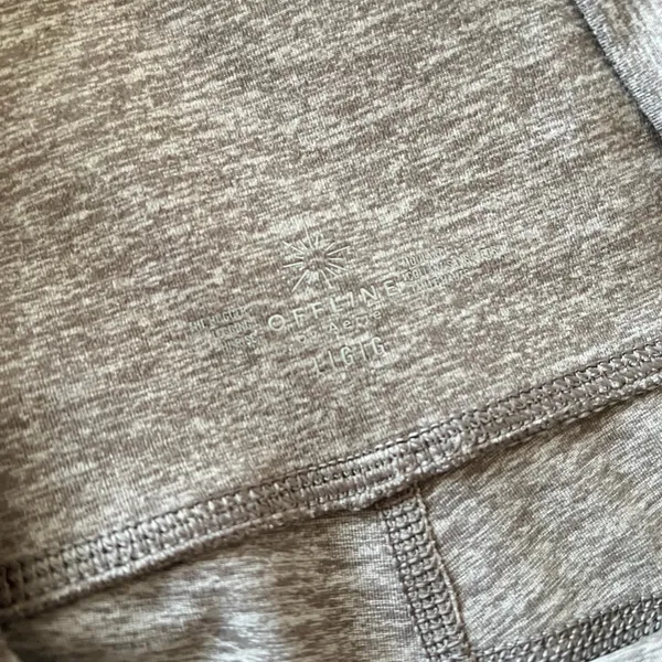 Aerie ‘The Hugger’ Brown Heather Leggings - Image 3