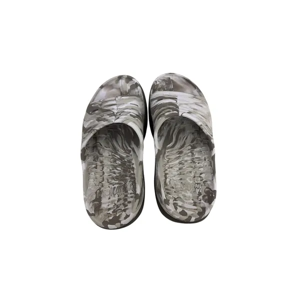 Hoka One One Ora Recovery Slide Swirl Gray White Slip On Sandals Women's 7 - Image 4