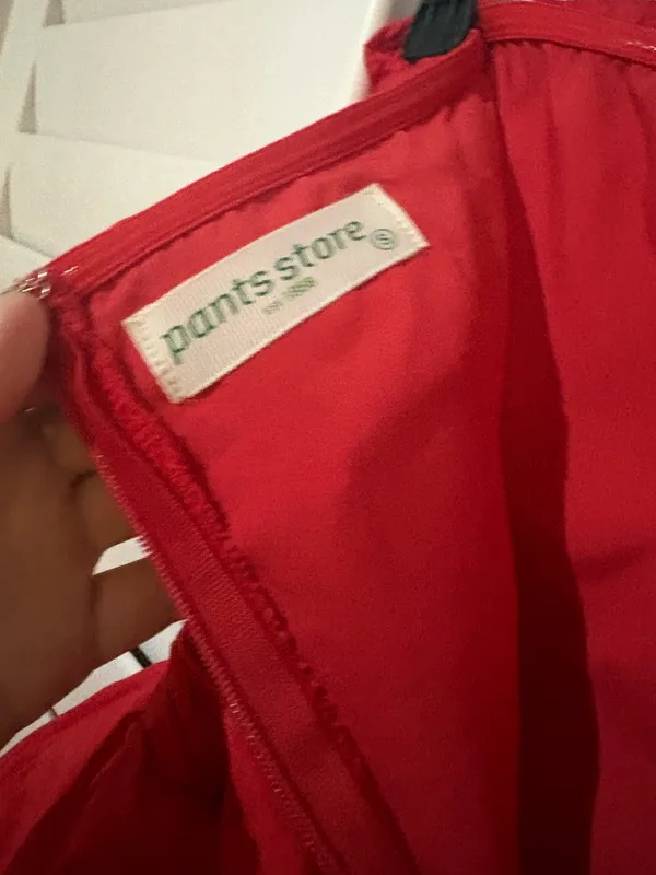 Pants Store Red Mini Dress - Image 4