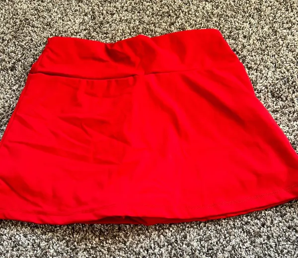 athletic skirt Red - Image 2