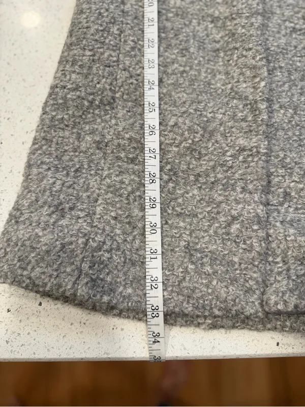 Armani Exchange Two-Tone Gray Wool-Blend Coat - Image 7