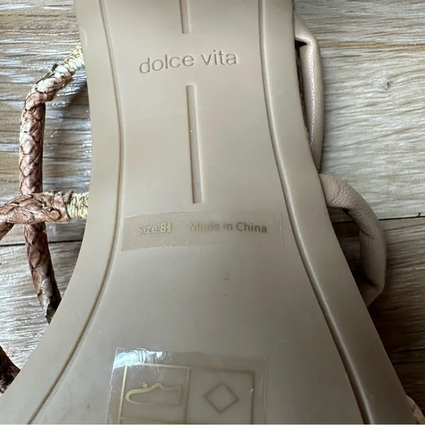 Dolce Vita Blush Multi Snake Print Stella Heels Sandals, Size 8.5 - Image 10