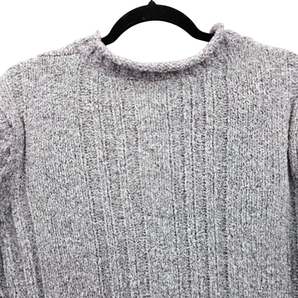 Purple Chunky Oversized Ribbed Y2K Vintage‎ Soft Erika Chenille Sweater Plus 2X - Image 12
