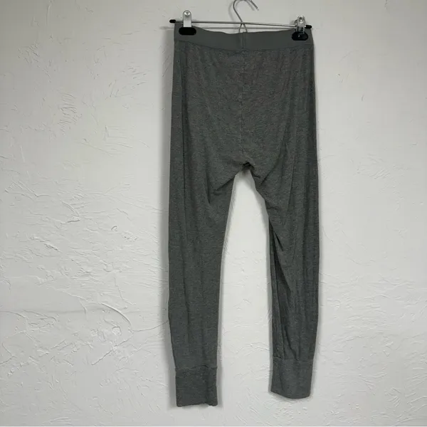 Skims Grey Thermal Leggings Womens Base Layer Pants Size M Pajamas Comfort - Image 7