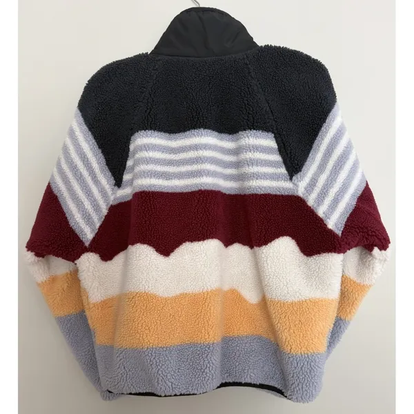 Free People Hit The Slopes Printed Fleece Pullover Women's Size Medium - Image 2