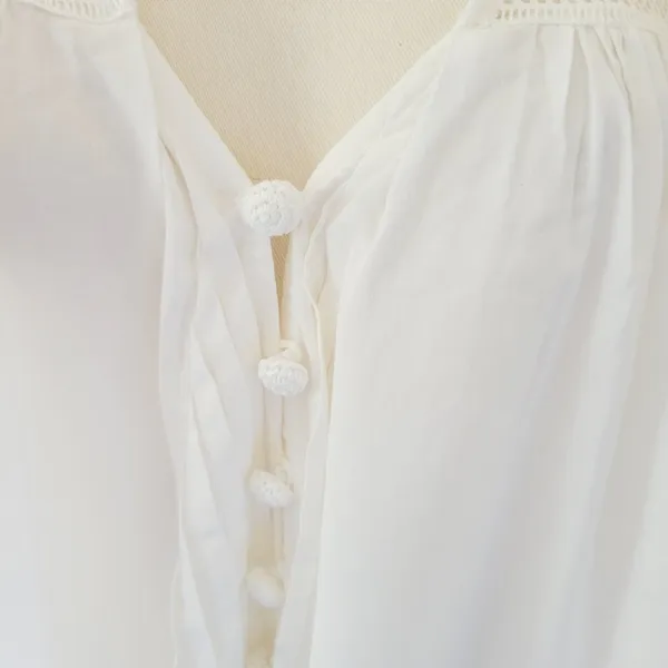 Free People Esme embroidered blouse size s… - Image 4
