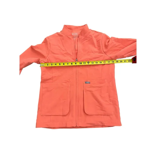 Figs Sebina Jacket Fiery Coral Size Xsmall - Image 7