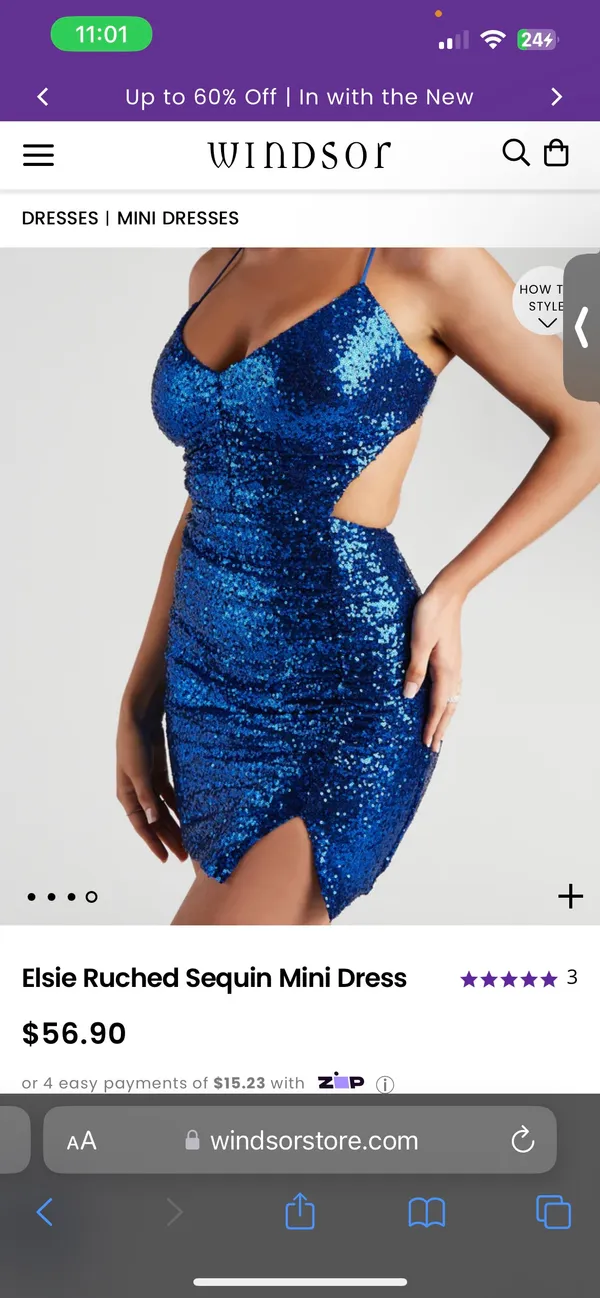 Windsor Homecoming Dress - Image 4