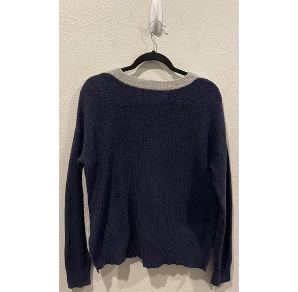 Madewell Patch Pocket Pullover Sweater in Colorblock - Image 6
