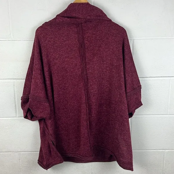 Altar’d State maroon cowl neck top - Image 5