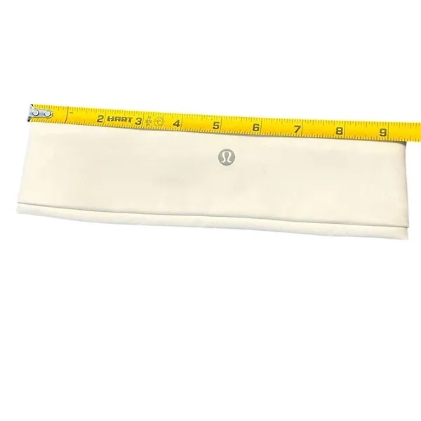 Lululemon Women's White‎ Luxtreme Training Headband Activewear - Image 9