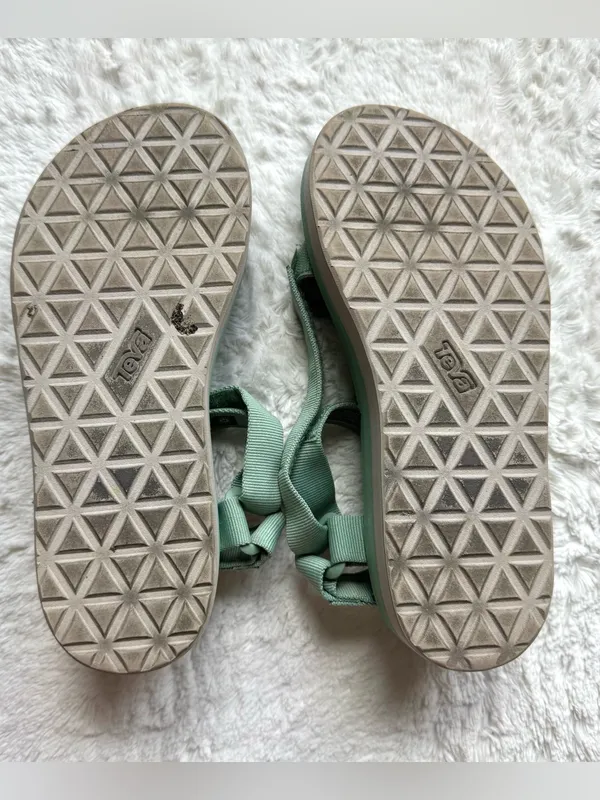 Teva Midform Universal Sandals Women's Size 8 Basil Green Outdoor Hiking Casual - Image 11