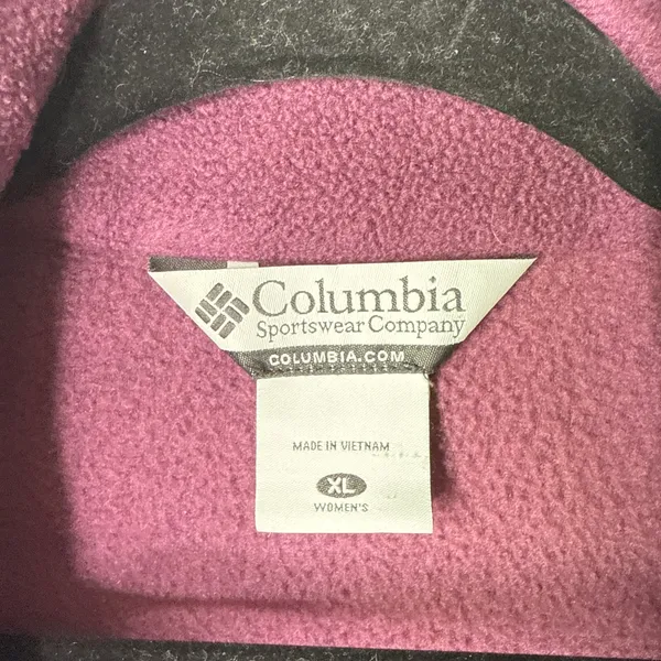 Columbia Women's Benton Springs Full Zip Fleece Jacket XL‎ Outdoors Activewear - Image 4