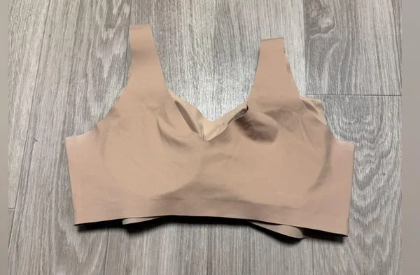 Honeylove Liftwear V-Neck Bra- Sand 2X - Image 2