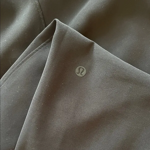 Women’s Lululemon Black Woven 7/8 Pants - Image 3