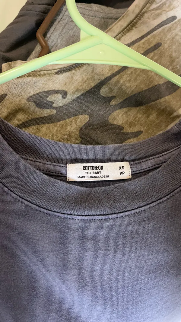Cotton On The Baby Tee Blue - Image 4
