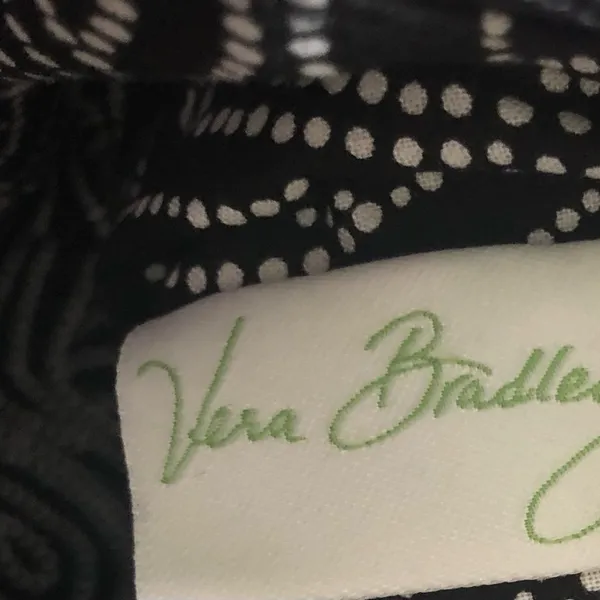 Vera Bradley Northern Stripes Large Trimmed Vera Shoulder Bag W/ Pockets Quilted - Image 6
