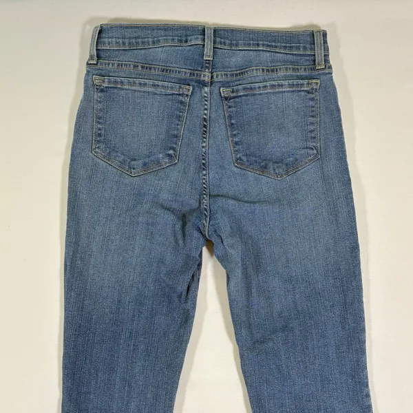 NYDJ Not Your Daughters Jeans Blue Straight Leg High Rise Denim USA Size 8 - Image 6