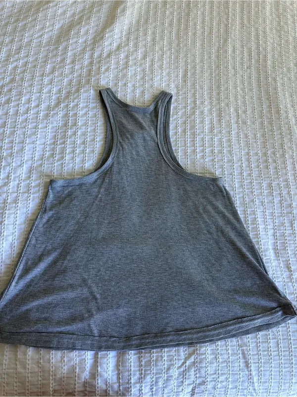 Free People - Grey oversized tank - Image 2
