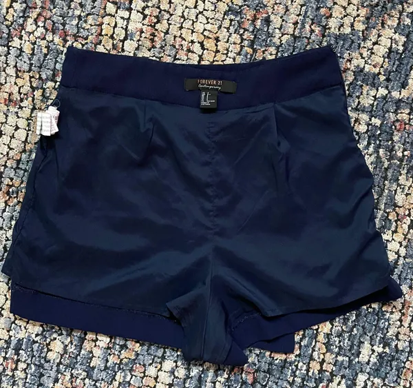 Asymmetrical Navy Skort - Image 6