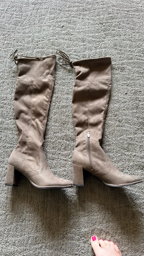 Marc Fisher Taupe Over-The-Knee Boots - Image 2