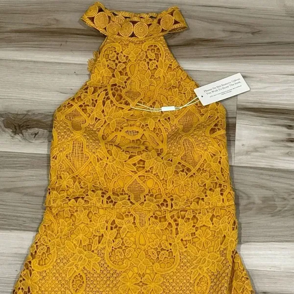 NEW Twosisters The Label Sonia Dress Mustard Women’s 4 - Image 5