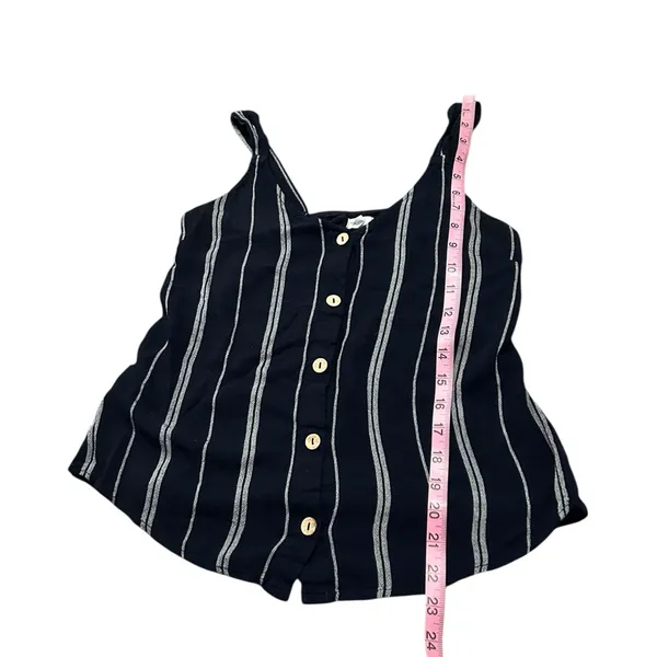 MAURICES blue striped front tank - Image 2