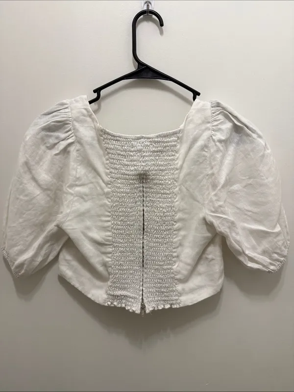 Reformation Yucca White Top - Image 4