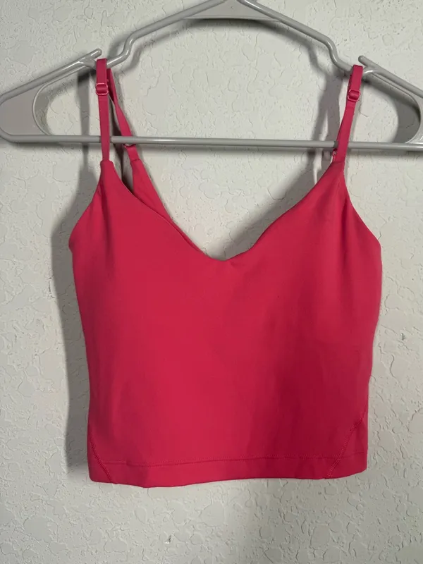 Lululemon Align Cropped Cami Tank Top Light Support Sz 0 - Image 5
