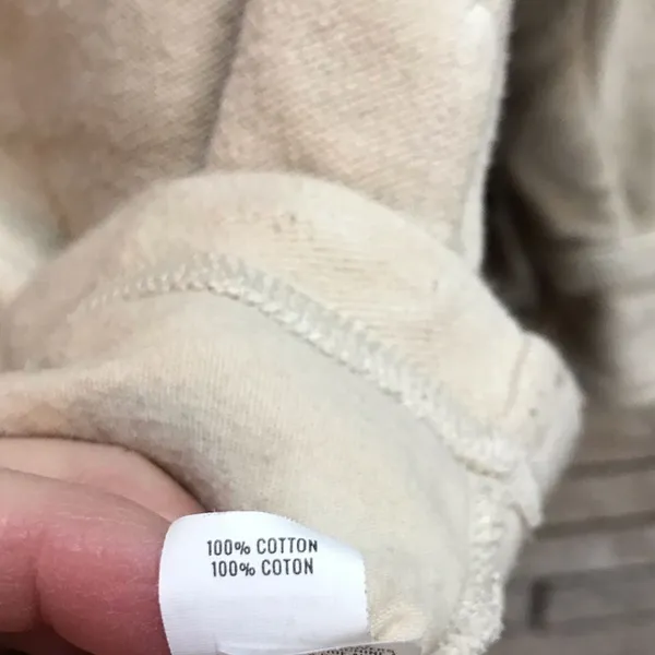Aerie Luxe Trucker Shacket Shirt Jacket Color Soft Oat Beige Cream Cotton XS - Image 8