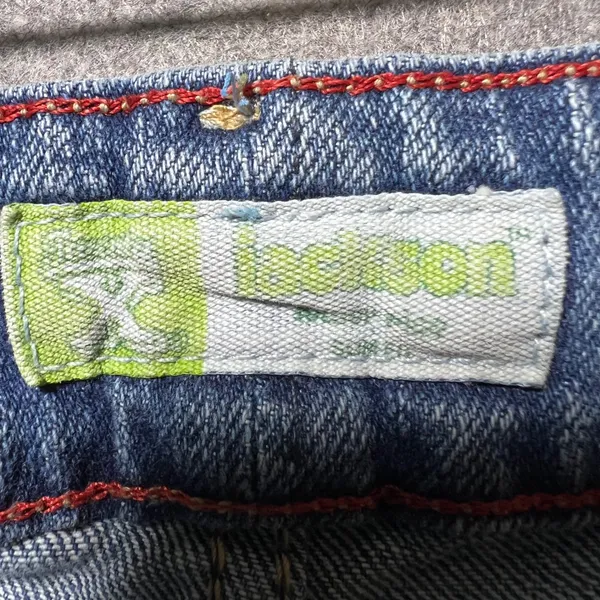 Wrangler Twenty X Jackson Womens 7/8 30 Medium Wash Slim Straight‎ Leg Jeans - Image 9