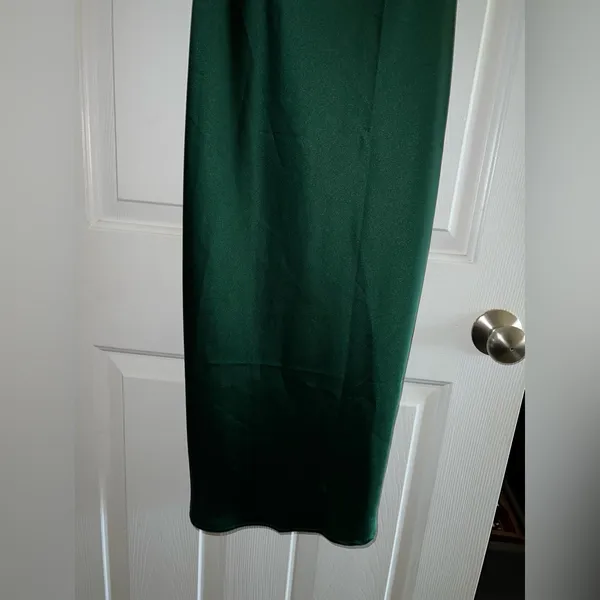 Princess Polly Betta Vanore Midi Dress in Forest Green Size 6 New with tag - Image 8