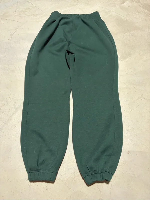 Abercrombie & fitch YPB Dark Green Elastic Waist Jogger Pants NEOKNIT S Short - Image 7