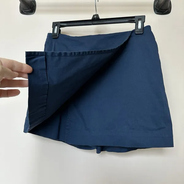 Gretchen Scott Performance Skippy Skort Women Sm Navy Blue Pockets Preppy Golf - Image 4