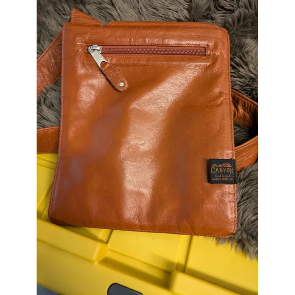 Vintage Canyon Outback Tote-Adobe Clay-Cowhide Leather - Image 14